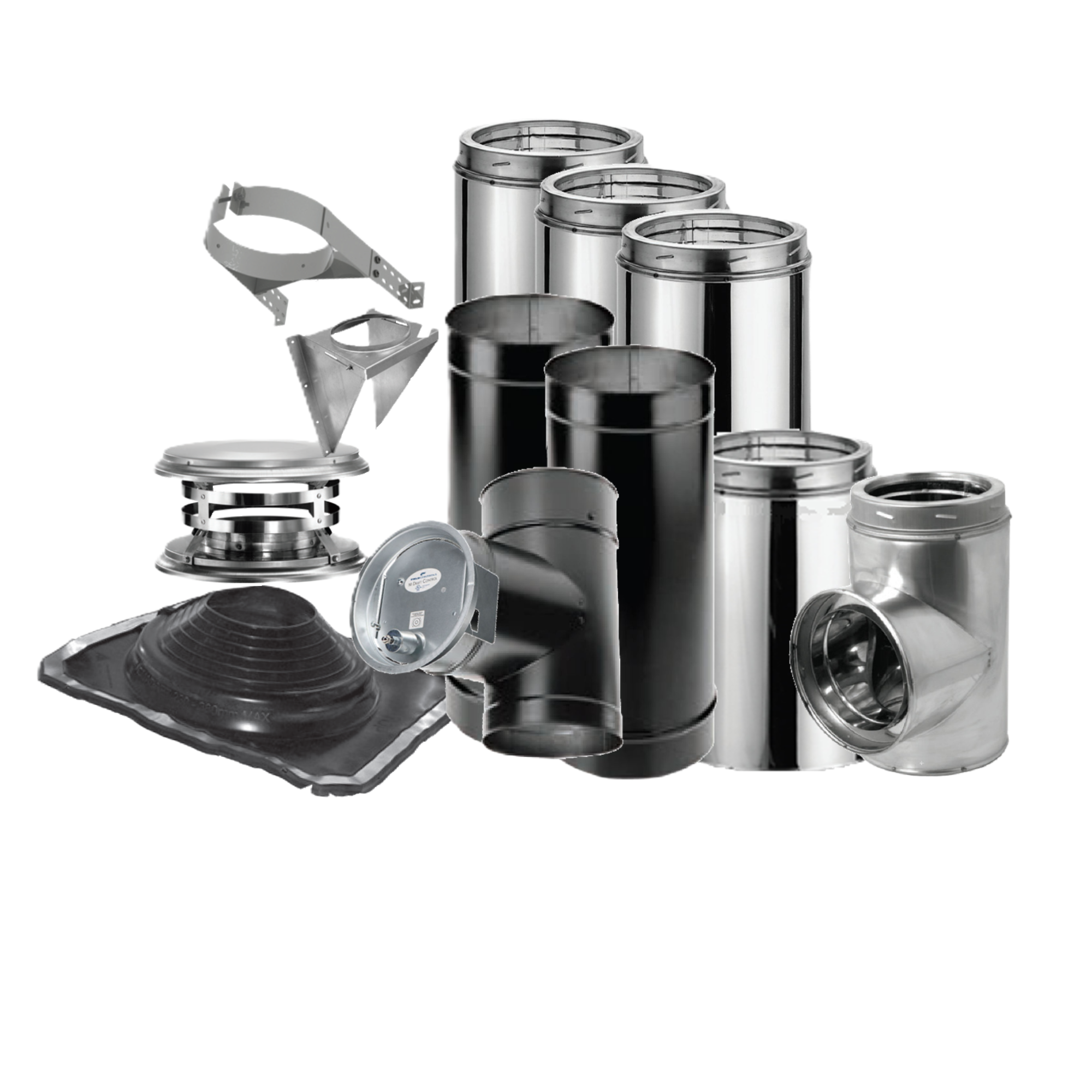 Kit, XT 8" Wall Chimney