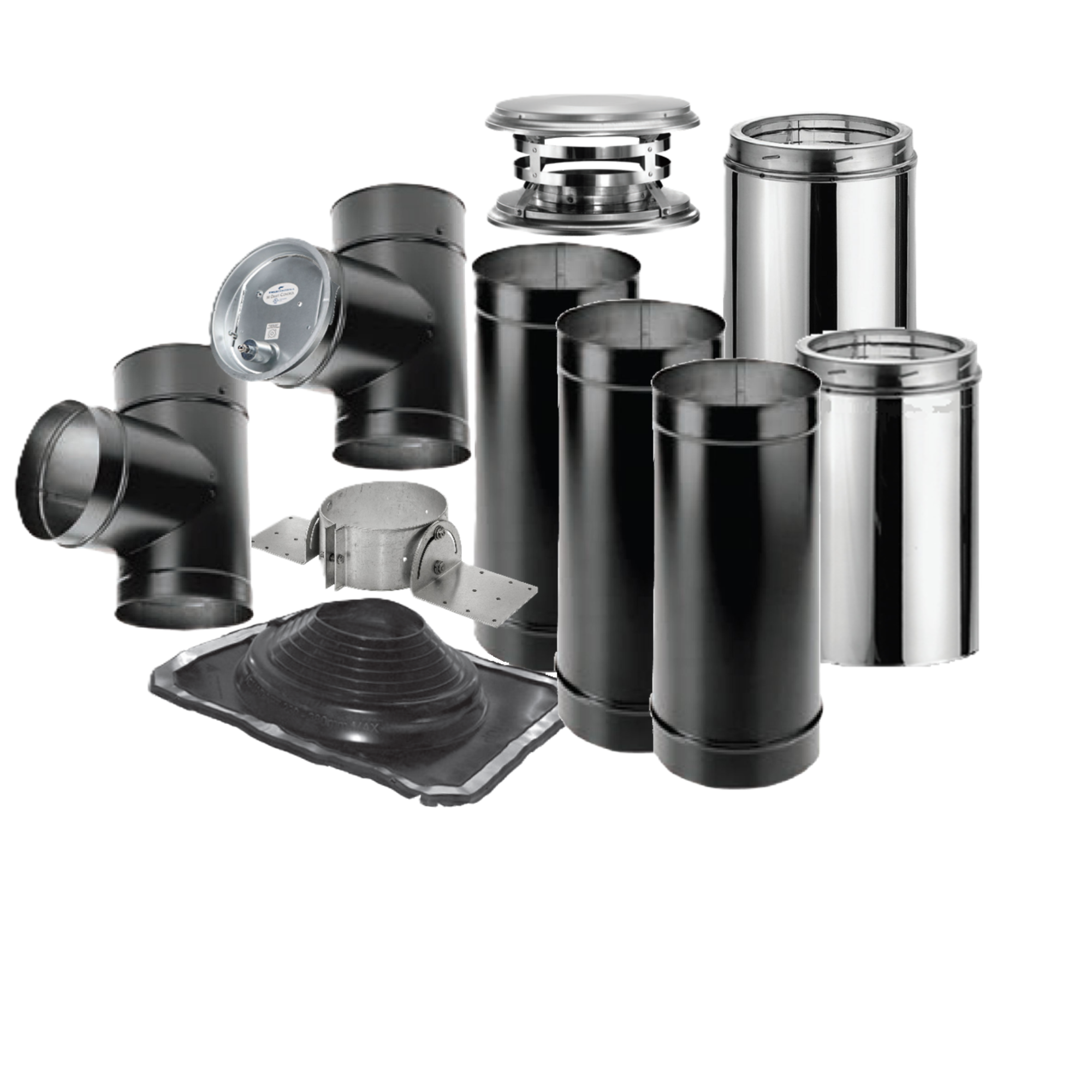 Kit, LS 6" Roof Chimney