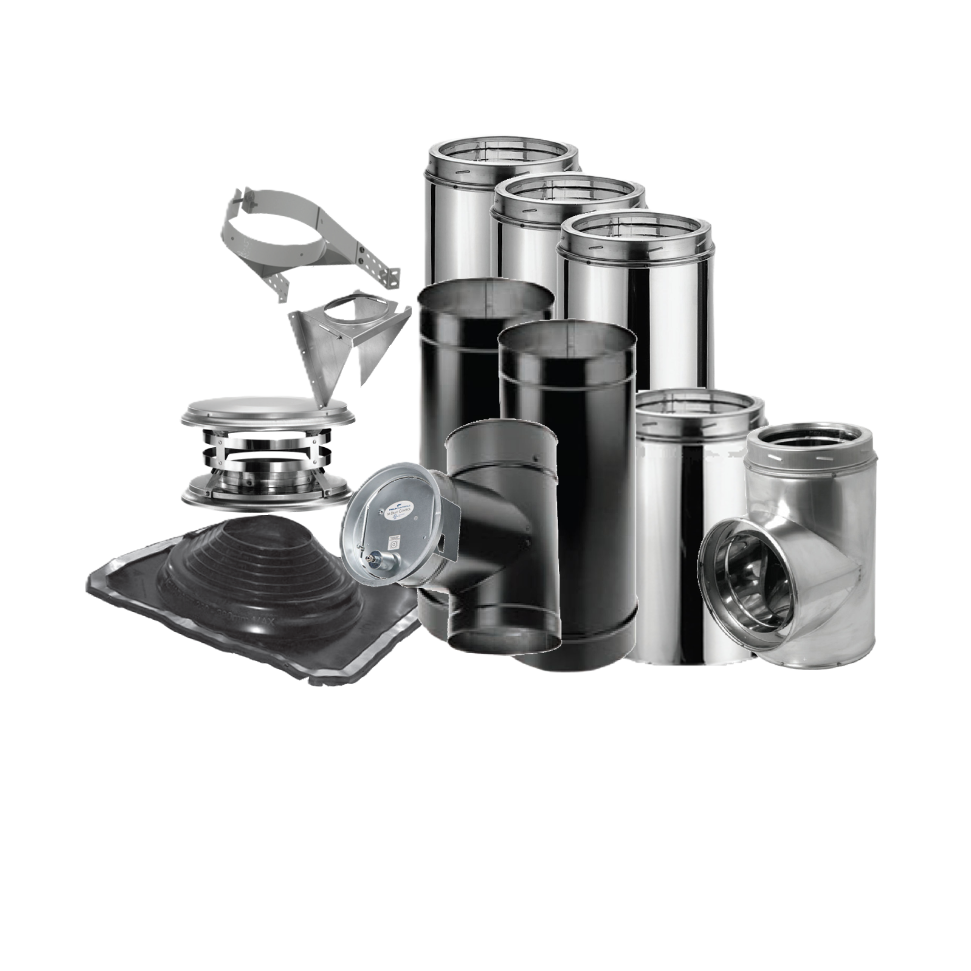 Kit, LS 8" Wall Chimney