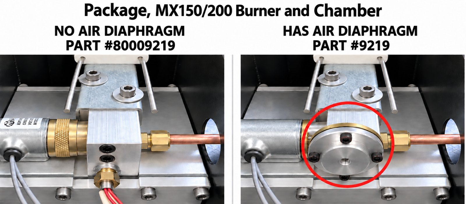 Package, MX150/200 Burner and Chamber | Lanair