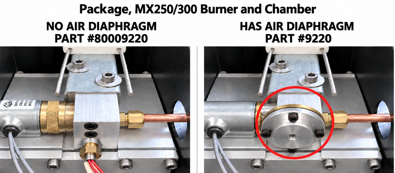 Package, MX250/300 Burner and Chamber | Lanair